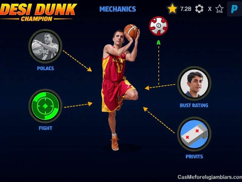 Desi Dunk Champion gameplay mechanics
